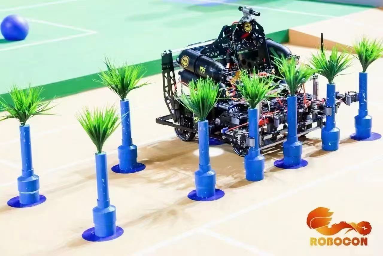 ROBOCON robot in competition